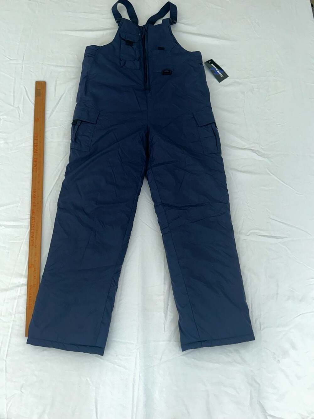Arctic Quest Snow Bib Overalls Navy Blue